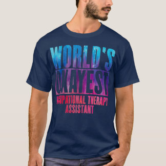 Camiseta Auxiliar de Terapia Ocupacional más atractivo del