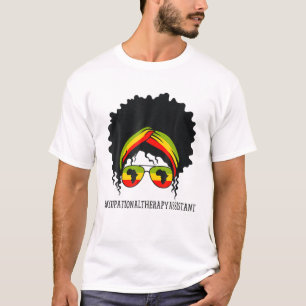 Camiseta Auxiliar de Terapia Ocupacional Mujeres Africanas