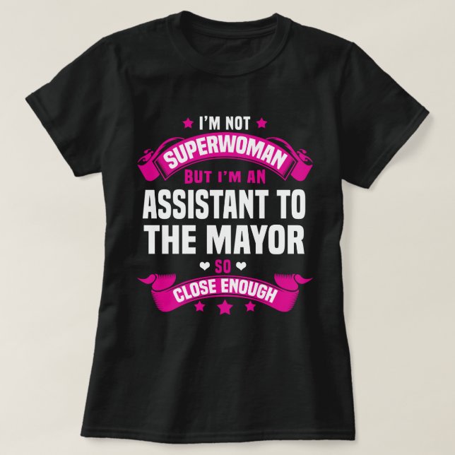 Camiseta Auxiliar del Alcalde (Diseño del anverso)