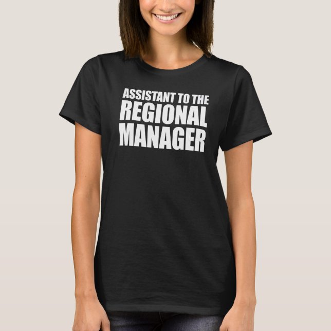Camiseta Auxiliar Del Director Regional (Anverso)