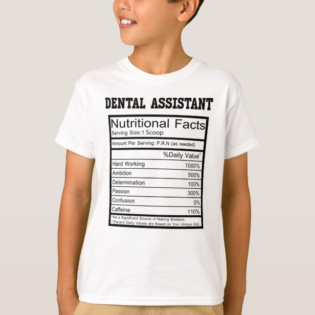 Camiseta Auxiliar dental (Anverso)