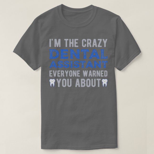 Camiseta Auxiliar dental 1 (Diseño del anverso)