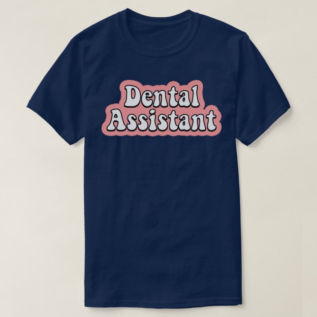 Camiseta Auxiliar dental 12 (Diseño del anverso)