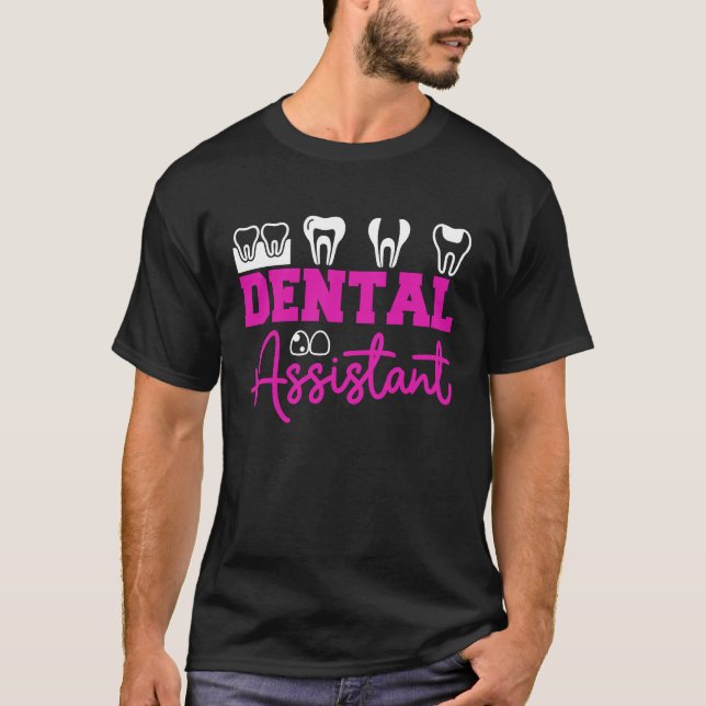 Camiseta Auxiliar dental 3 (Anverso)
