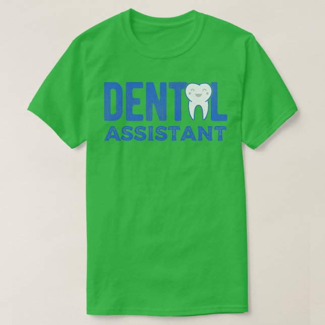 Camiseta Auxiliar dental 34 (Diseño del anverso)