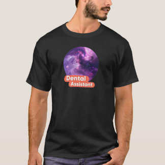 Camiseta Auxiliar dental cósmico