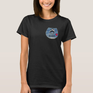 Camiseta Auxiliar dental Vida de peluquera mujer mujer de u