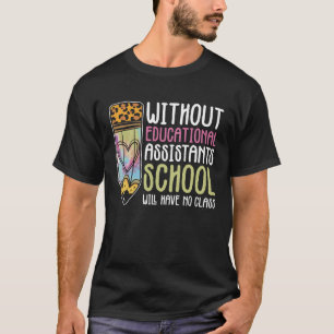 Camiseta Auxiliar Educativo Y Assista Paraprofesional