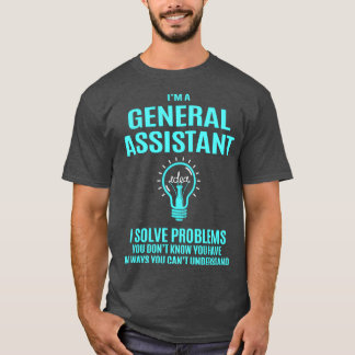 Camiseta Auxiliar General Auxiliar General I Solucionar el