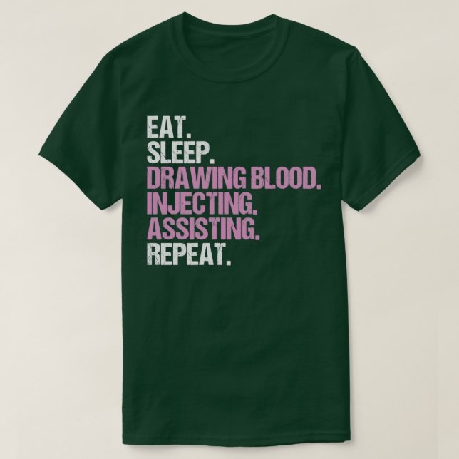 Camiseta Auxiliar médico (Diseño del anverso)