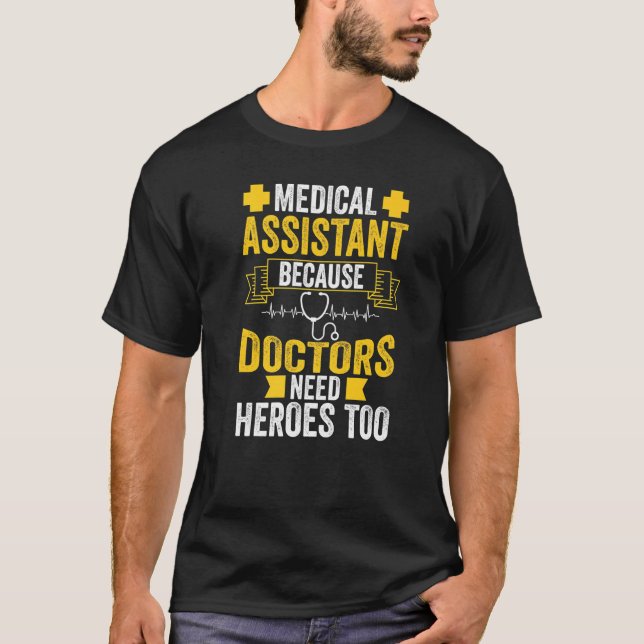 Camiseta Auxiliar médico Accesorios de enfermeras registrad (Anverso)