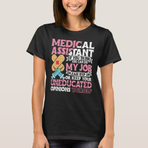 Camiseta Auxiliar Médico Auxiliar de enfermería Med