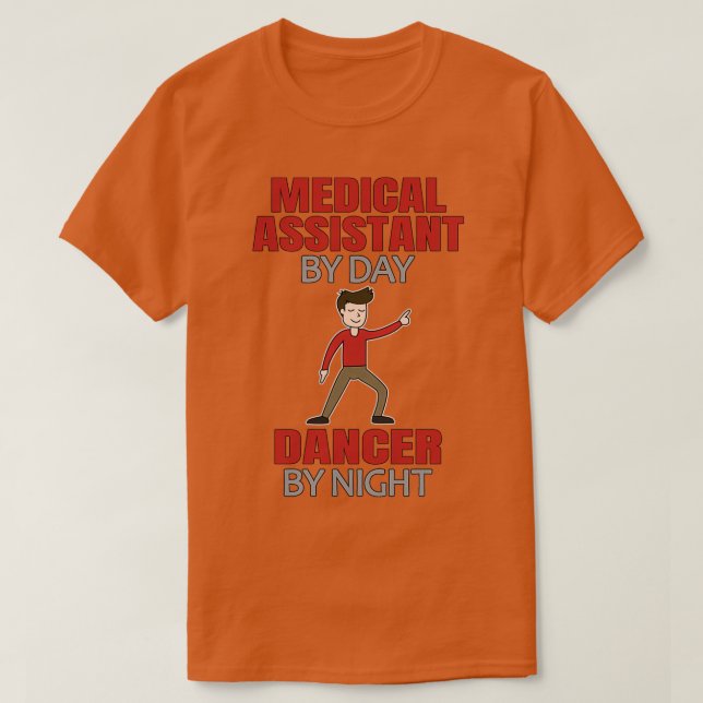 Camiseta Auxiliar médico bailarín (Diseño del anverso)