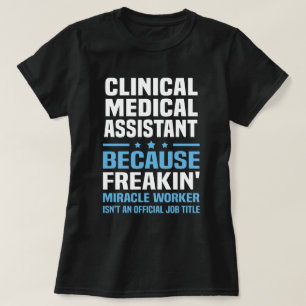 Camiseta Auxiliar médico clínico