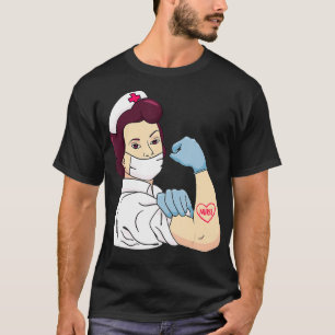 Camiseta Auxiliar Médico de Enfermería Sólida