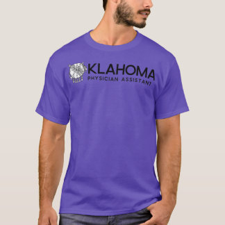Camiseta Auxiliar médico de Oklahoma Horizontal