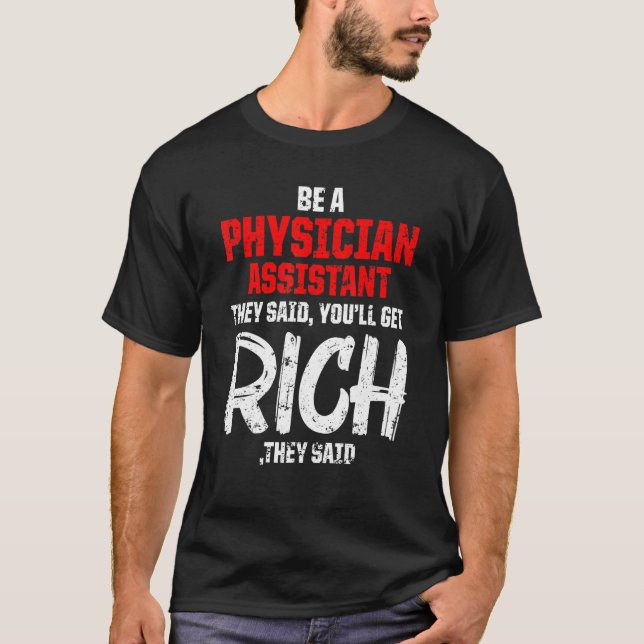 Camiseta Auxiliar Médico Dijo Certificado Pa (Anverso)