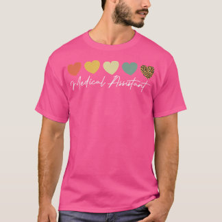 Camiseta Auxiliar Médico Enfermera Médica de Vida Auxiliar 