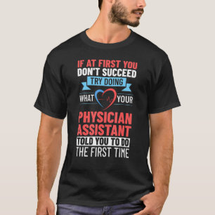Camiseta Auxiliar Médico Estudiante Médico PA Enfermera