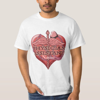 Camiseta Auxiliar Médico Heart Caduceus