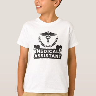 Camiseta Auxiliar médico Médica de enfermería en el hospita