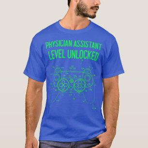 Camiseta Auxiliar Médico Nivel de regalo desbloqueado 1