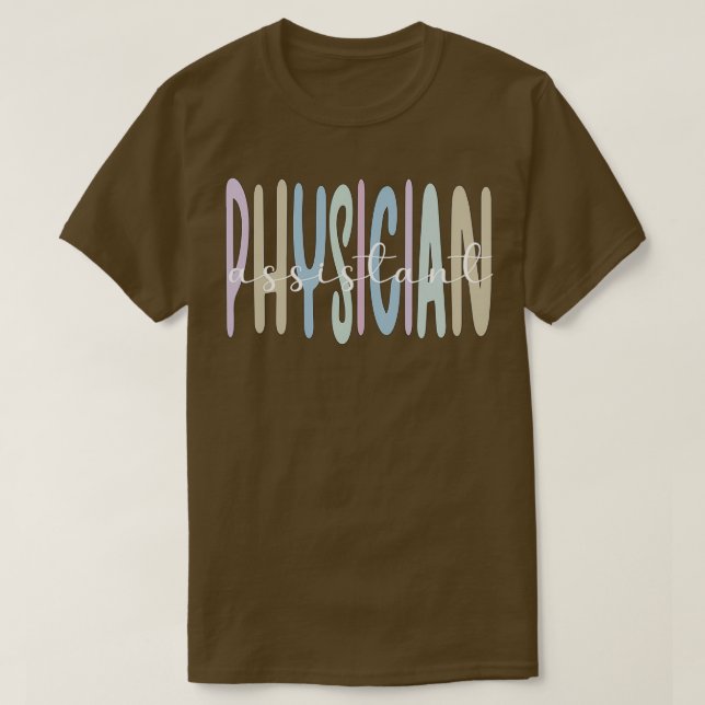 Camiseta Auxiliar médico obsequia a estudiante de la escuel (Diseño del anverso)