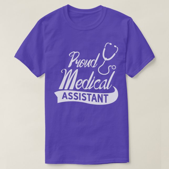 Camiseta Auxiliar médico orgulloso 3 (Diseño del anverso)