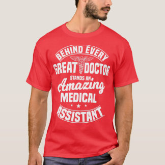 Camiseta Auxiliar Médico Profesional Clínico He