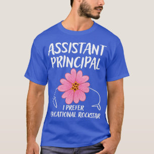 Camiseta Auxiliar Principal de Regalos de la Escuela Princi