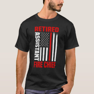 Camiseta Auxiliar retirado Plan de retiro de Jefe de Bomber