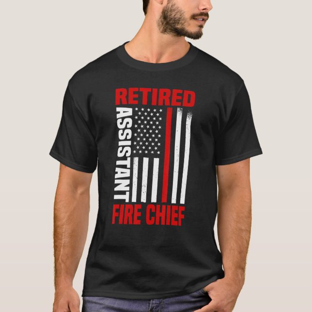 Camiseta Auxiliar retirado Plan de retiro de Jefe de Bomber (Anverso)