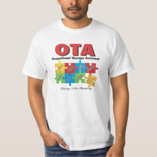 Camiseta auxiliar S de la terapia profesional de S