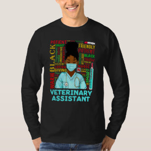 Camiseta Auxiliar veterinario - Mujeres africanas historia 