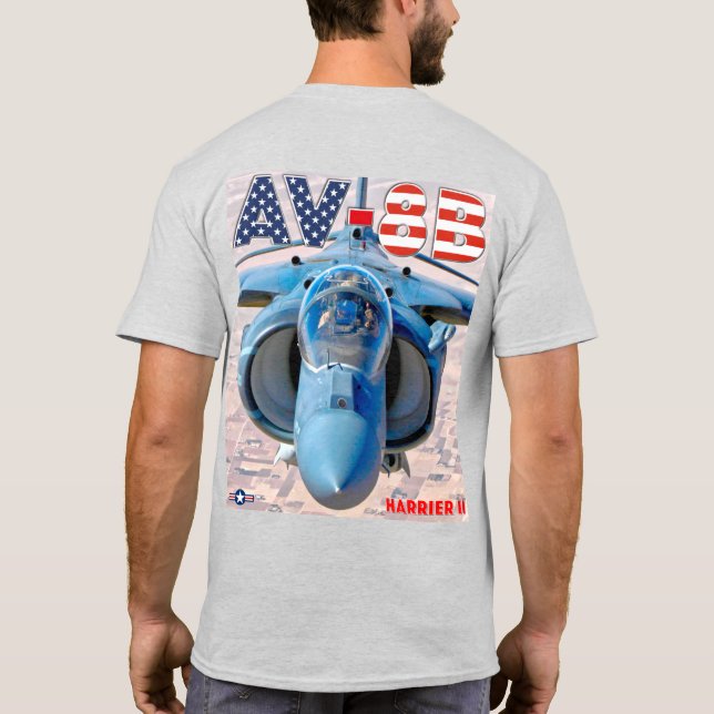 CAMISETA AV-8B HARRIER II (Reverso)