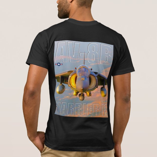 CAMISETA AV-8B HARRIER II (Reverso)