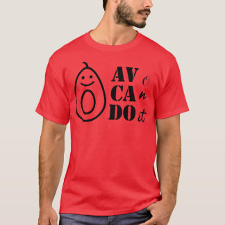 Camiseta AV CAn Do i aguacate Puedo hacerlo a 3