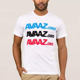 Camiseta Avaaz - color 3 delantero, Pangea y parte