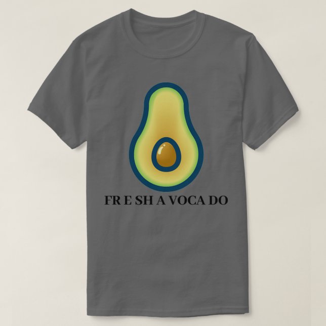 Camiseta Avacado fresco (Diseño del anverso)