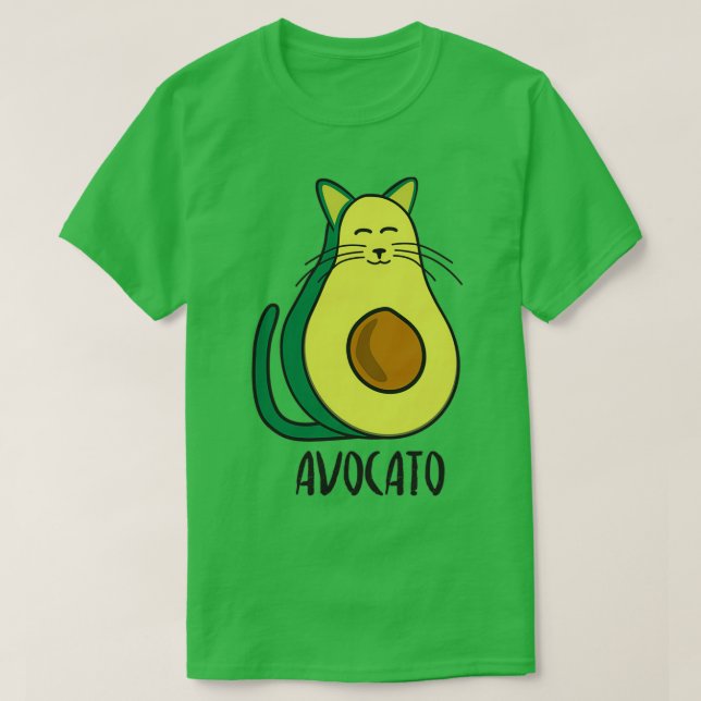 Camiseta Avacato gracioso aguacate (Diseño del anverso)