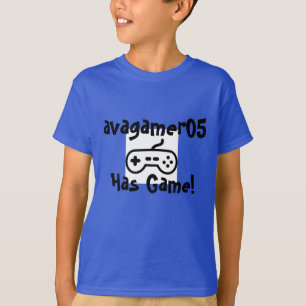 Camiseta avagamer05 tiene estilo 2 del juego