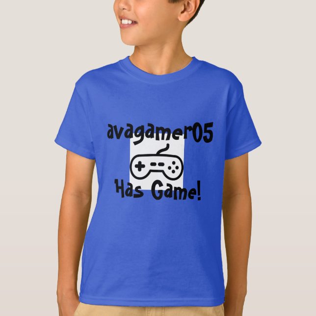 Camiseta avagamer05 tiene estilo de juego 2 (Anverso)
