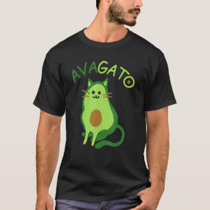Camiseta Avagato - Gato de Aguacate Divertido - Regalos de