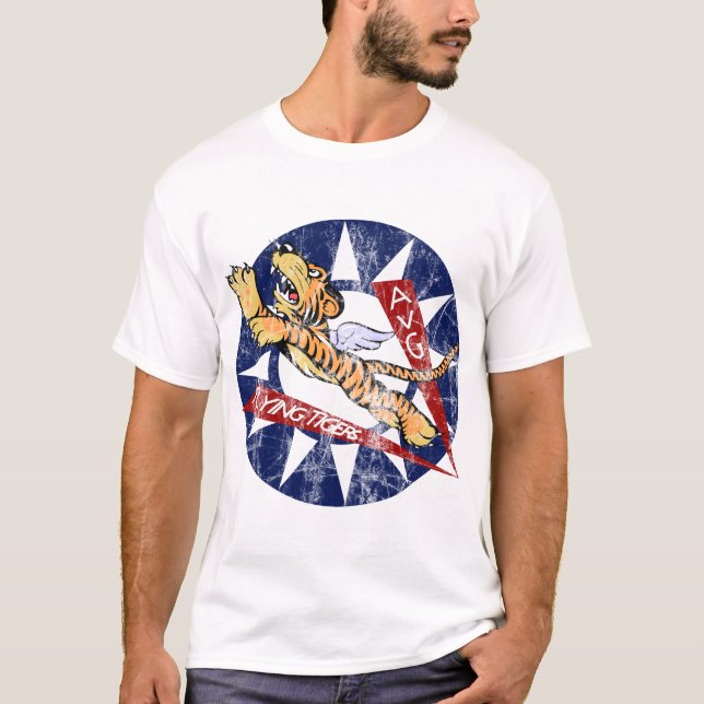 Camiseta avalancha de tigres volantes (Anverso)