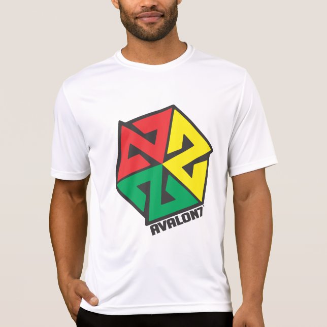 Camiseta AVALON7 Inspiracon Rasta. (Anverso)
