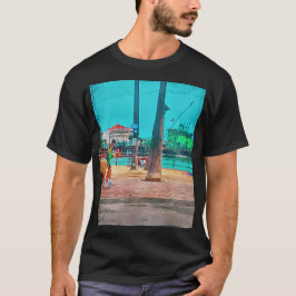 Camiseta Avalon Ca Green Pier y Casino