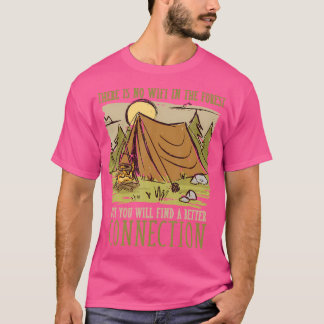 Camiseta Avance de enlace de la familia Wifi Forest Camping