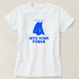 Camiseta Avancemos con valentía en su poder | fozos