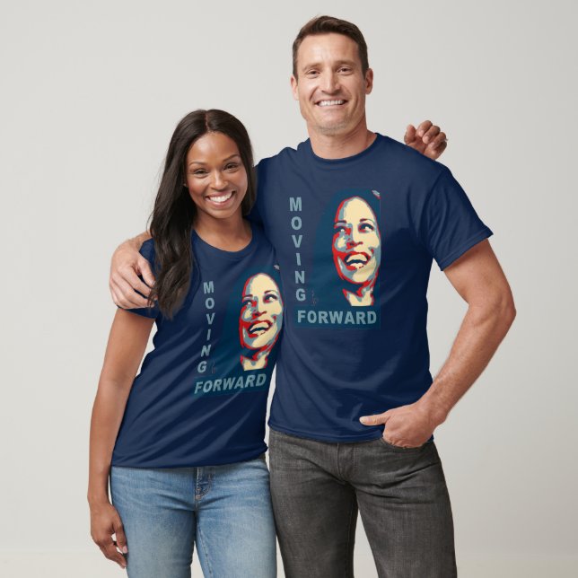 Camiseta AVANZANDO Kamala Harris por la presidencia de 2024 (Unisexo)