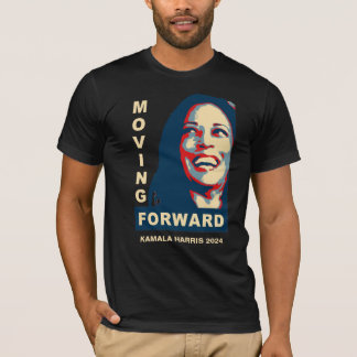 Camiseta AVANZANDO Kamala Harris por la presidencia de 2024